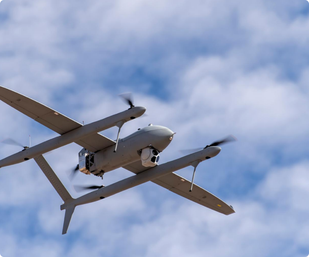 An unmanned aerial vehicle (UAV)